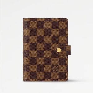 Louis Vuitton LV Small Ring Agenda Cover Damier Ebene